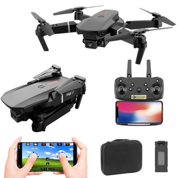 E88 Pro Drone 4k HD foldable Drone With Dual Camera for kids