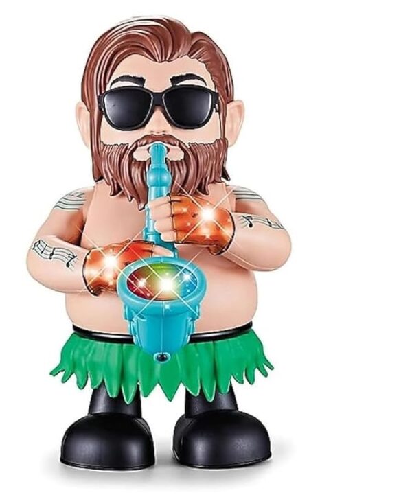 Music Uncle Electric Dance with Action Light and Music Battery Operated Toy for Kids (Multicolor)