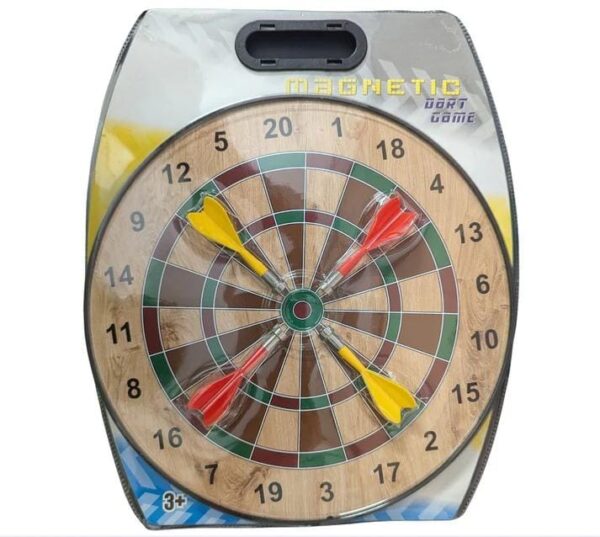 Magnetic Dart Board with 4 Darts