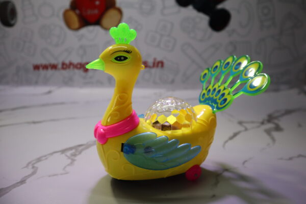 Peacock Electric Toy For Kids, Light & Musical Toy, Multicolor