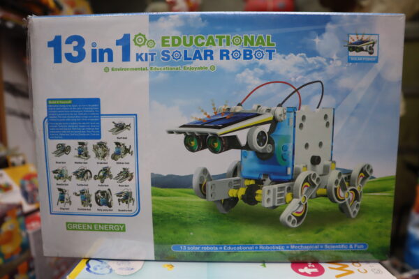 13-in-1 Educational Solar Robot Kit