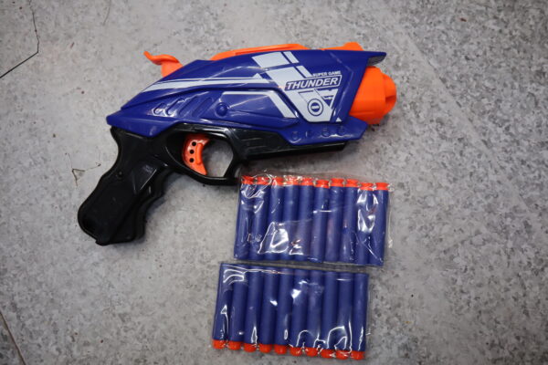 Blaze Storm Manual Soft Bullet Gun with 20 Bullets