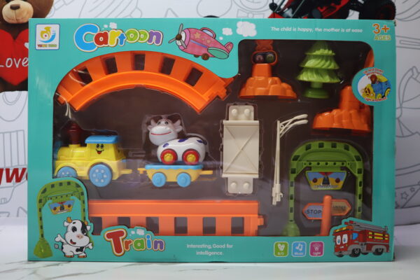 Yuhui Cartoon Train | Colorful Musical Train Toy for Kids