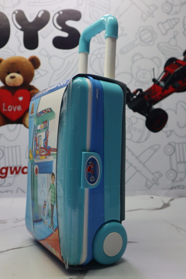 Little Doctor Set Trolley | Mobile Medical Pretend Play Kit for Kids