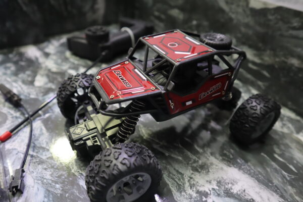 Mini Rock Crawler RC Car – Metal Chassis, Large Size