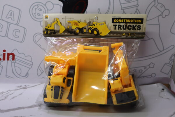 Construction Trucks 3pcs Set – Fun-Packed Mini Worksite for Kids!