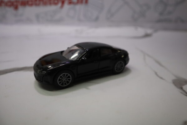 Die-Cast Model Car – 1:18 Scale, Black, Plastic and Metal Construction for Kids