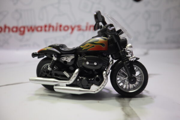 Metal Moto 1:12 Scale Pull Back Die-Cast Motorcycle Bike Toy