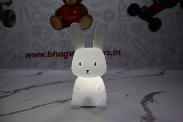 Cute Bunny Silicone Night Lamp – Soft Glow for Sweet Dreams