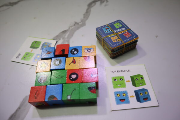 Crazy Face Puzzle – Mix, Match & Make Silly Faces!