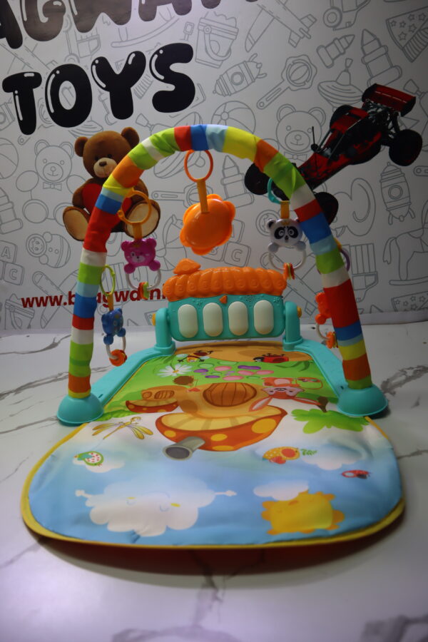 Lumo Piano Fitness Rack – Play, Kick, and Grow!